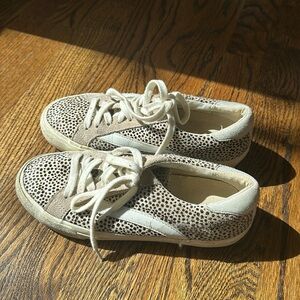 Madewell leopard print sneakers